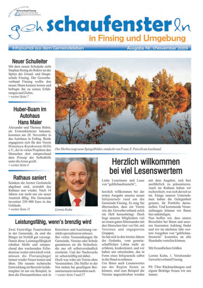 Geh Schaufensterln Ausgabe 1 Geh Schaufensterln Ausgabe 1